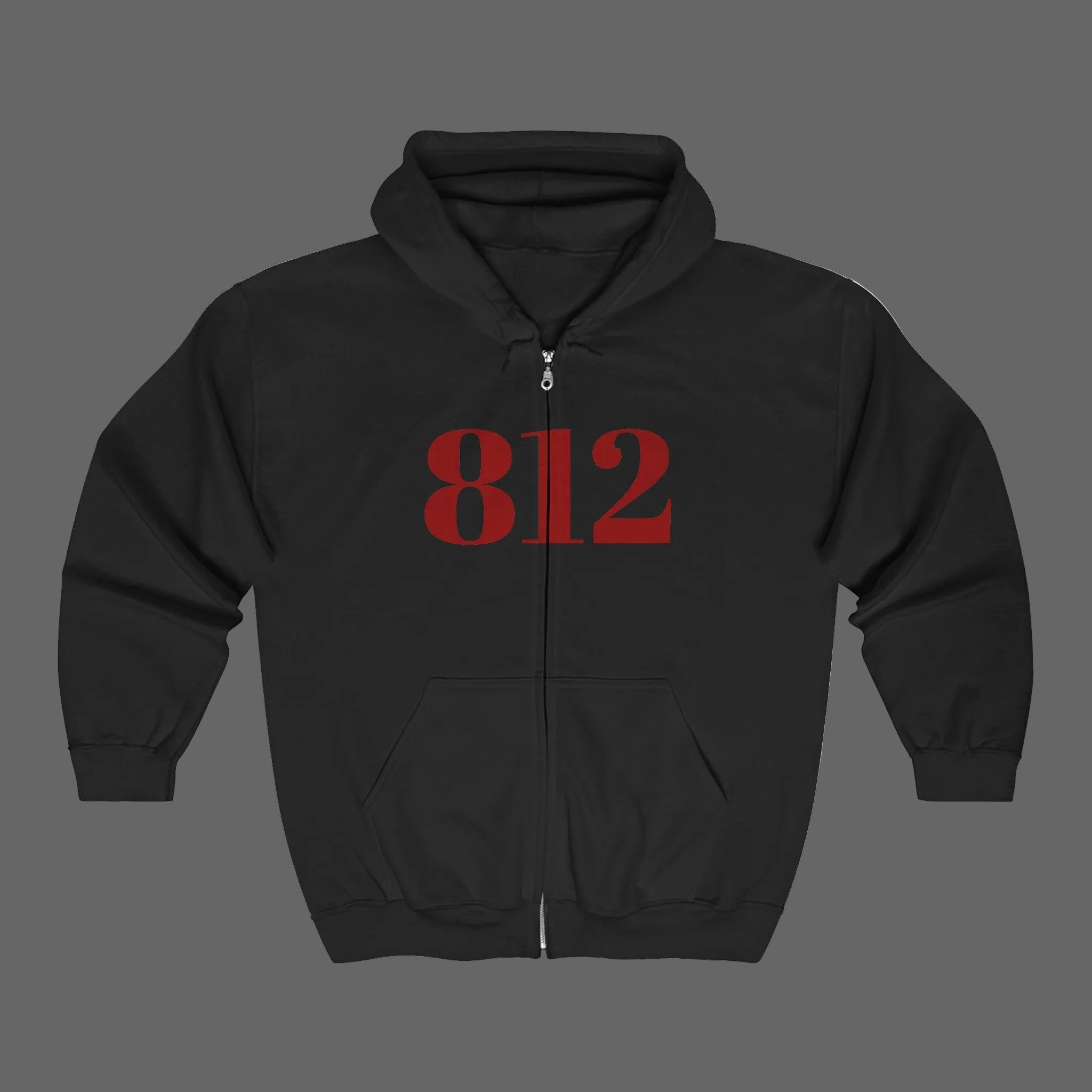 StrictPro 812 Zip Hoodie — Black