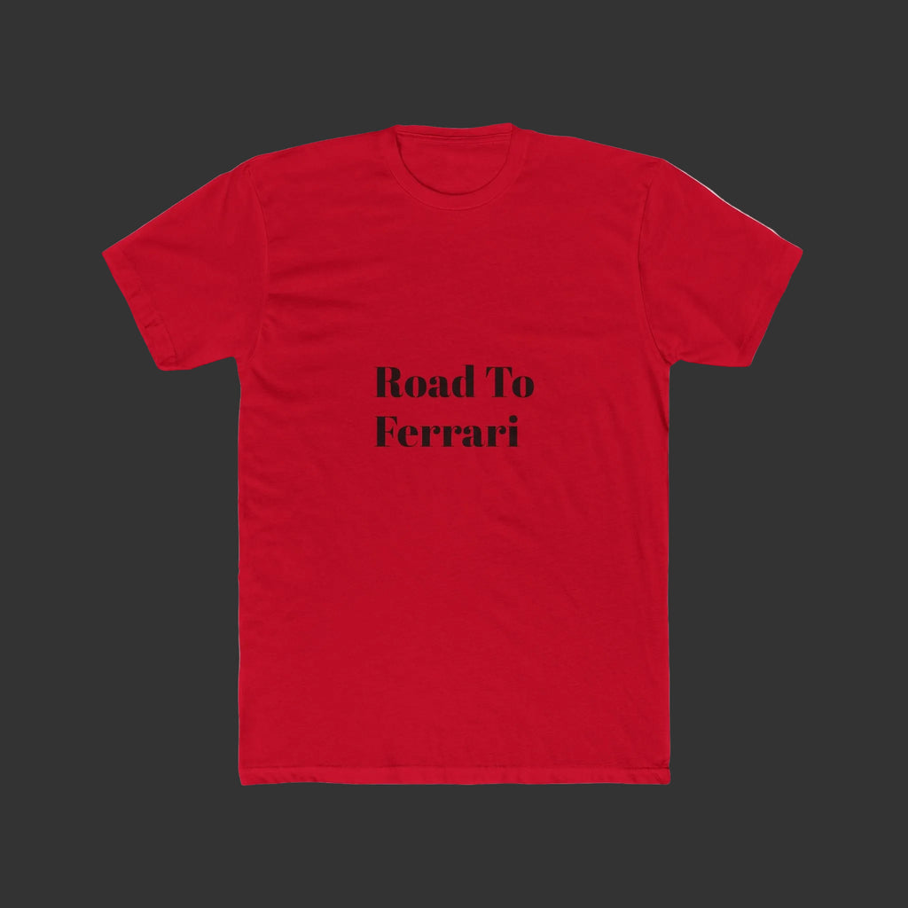 Road To Ferrari Tee — Minimalist Front & 812 Back