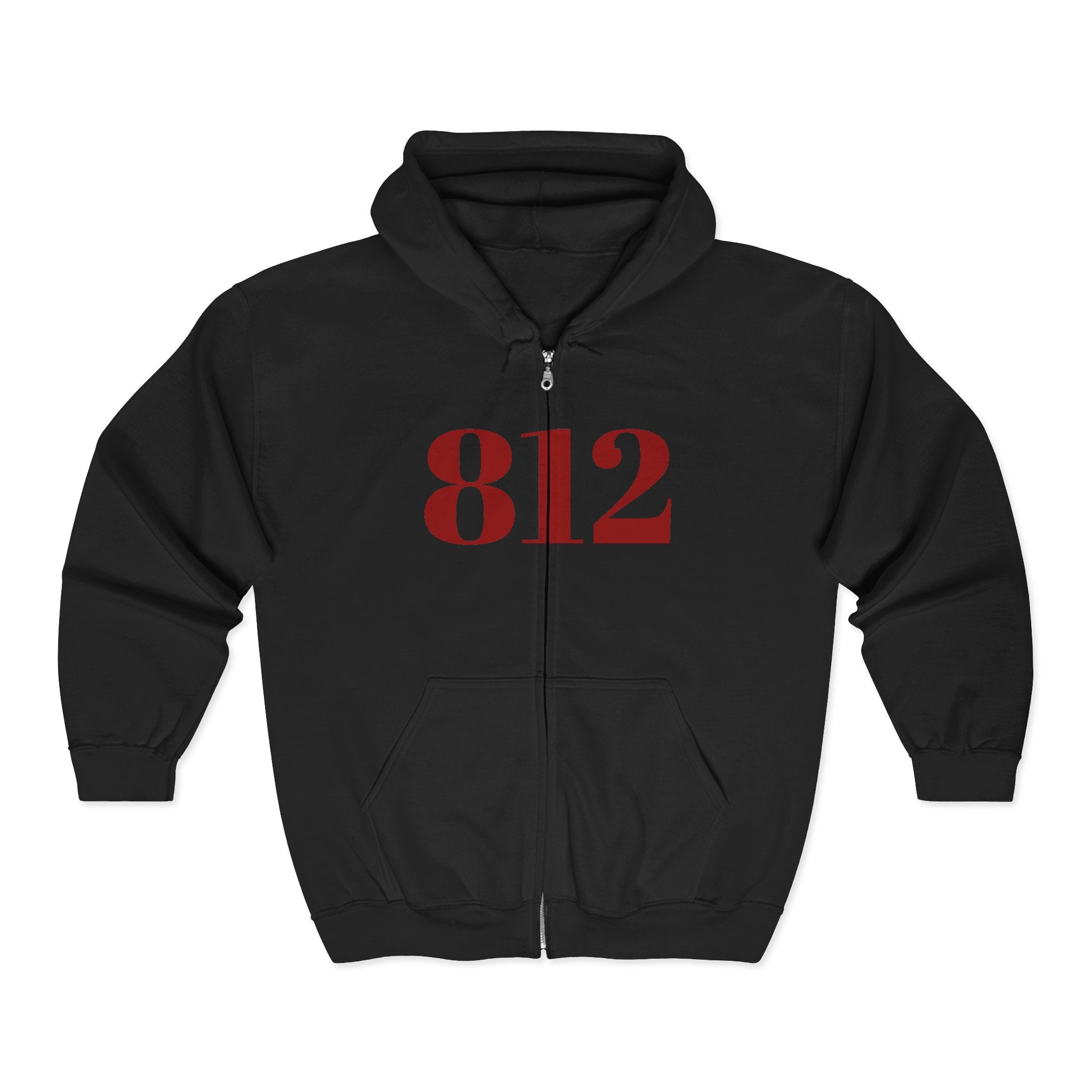 StrictPro 812 Zip Hoodie — Black